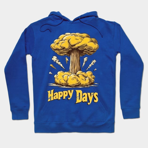 Happy Days Mushroom Cloud Hoodie by eggparade